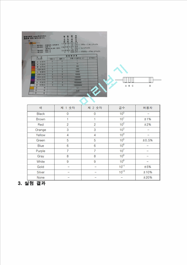 [레포트] 기초 전자전기 휘스톤 브릿지-실험 보고서.hwp